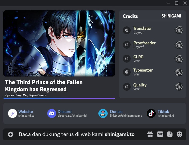 The Third Prince Of The Fallen Kingdom has Regressed Chapter 19