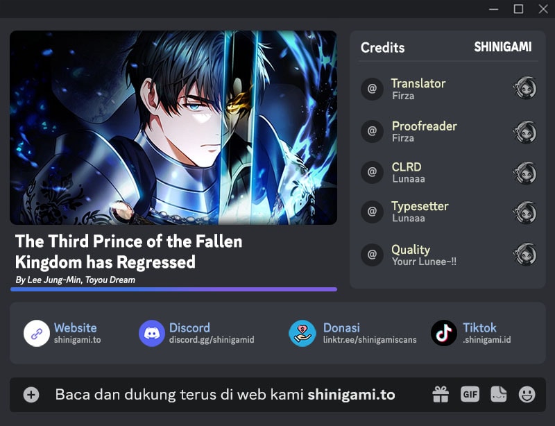 The Third Prince Of The Fallen Kingdom has Regressed Chapter 30