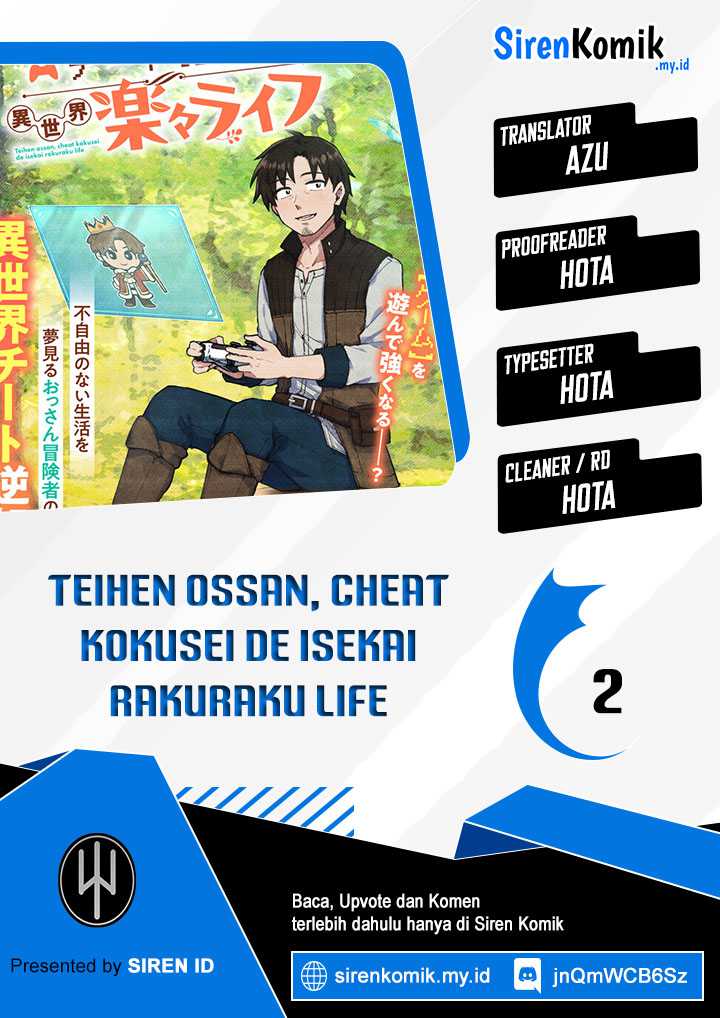 Teihen Ossan, Cheat Kokusei de Isekai Rakuraku Life Chapter 02