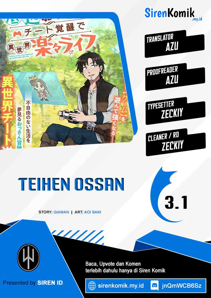 Teihen Ossan, Cheat Kokusei de Isekai Rakuraku Life Chapter 03.1