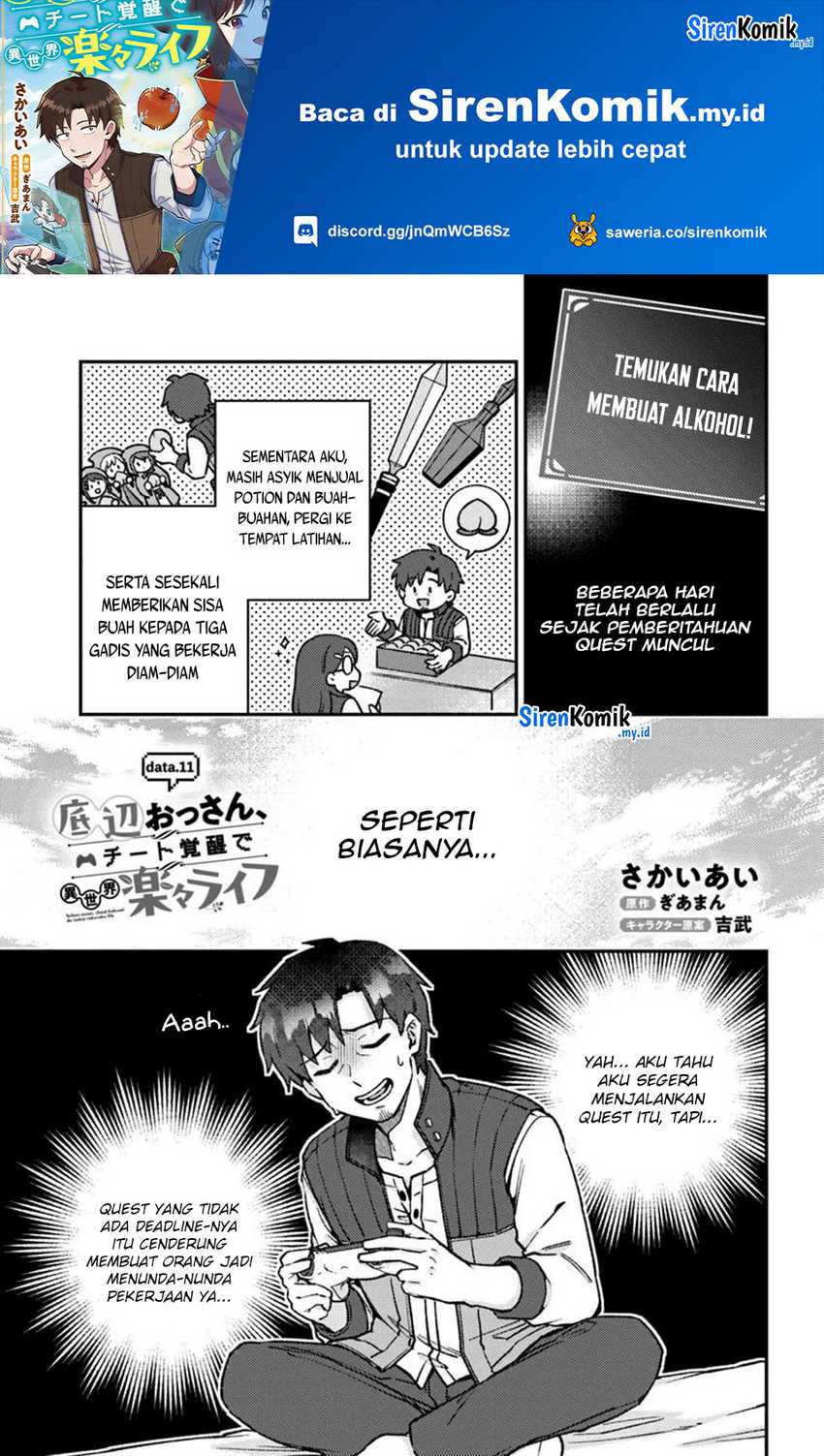 Teihen Ossan, Cheat Kokusei de Isekai Rakuraku Life Chapter 11