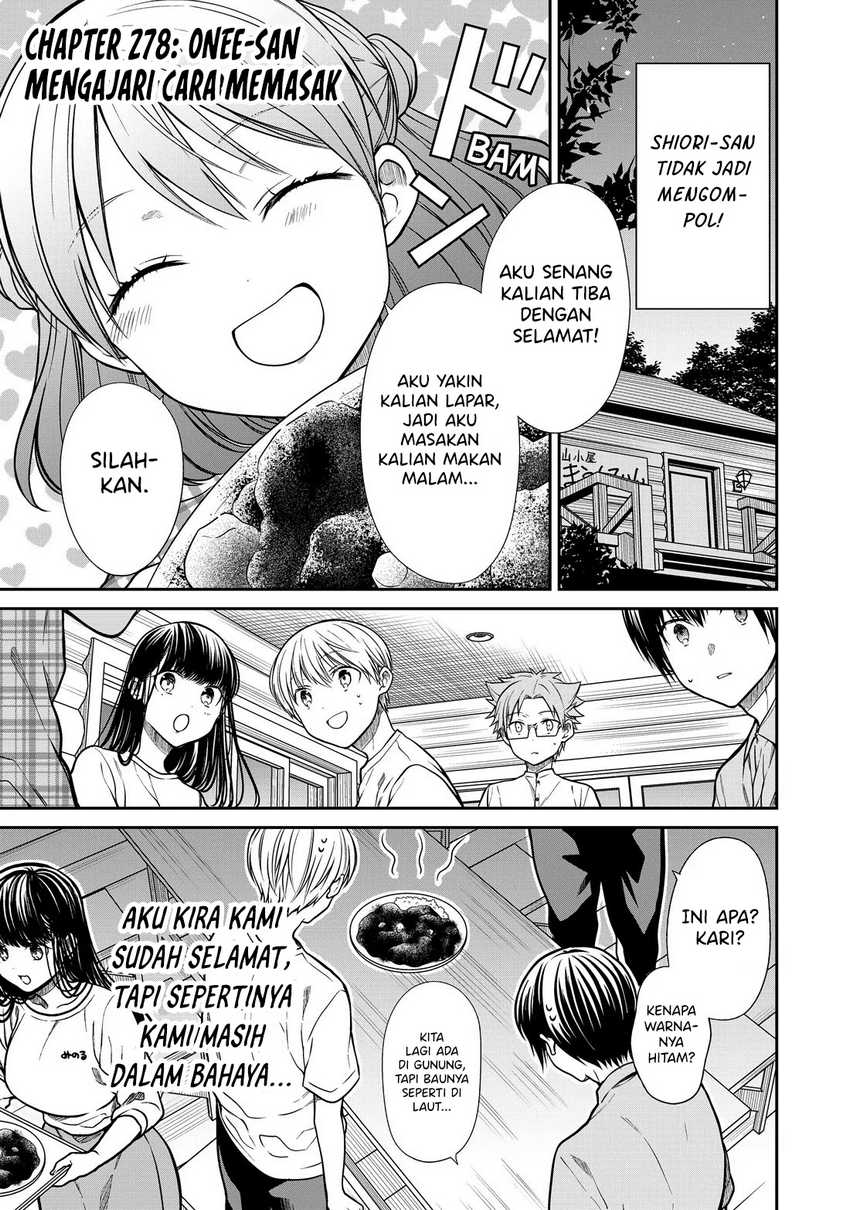 Danshi Koukousei wo Yashinaitai Onee-san no Hanashi Chapter 278 page 1
