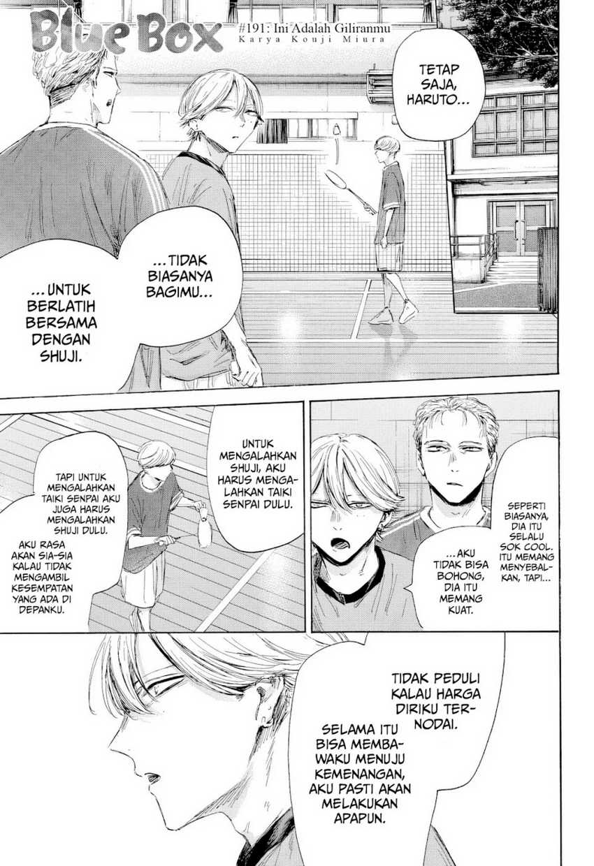Ao no Hako Chapter 191