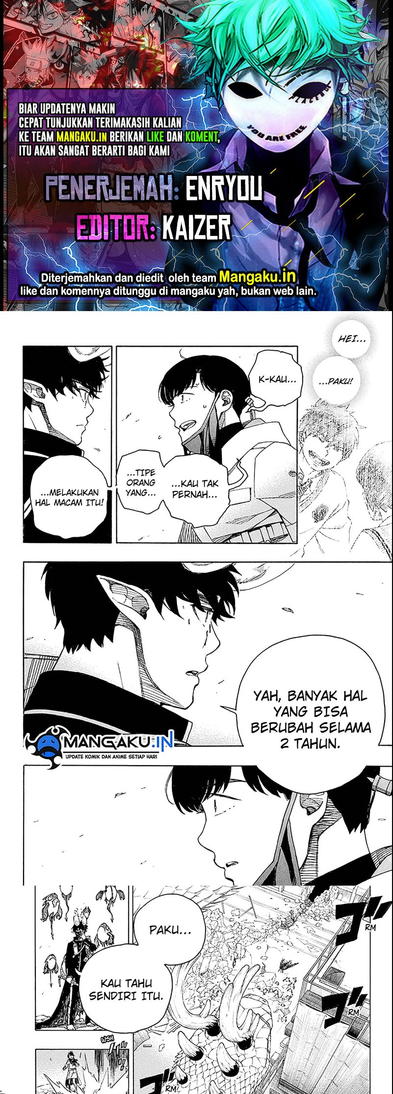 Ao No Exorcist Chapter 140.2
