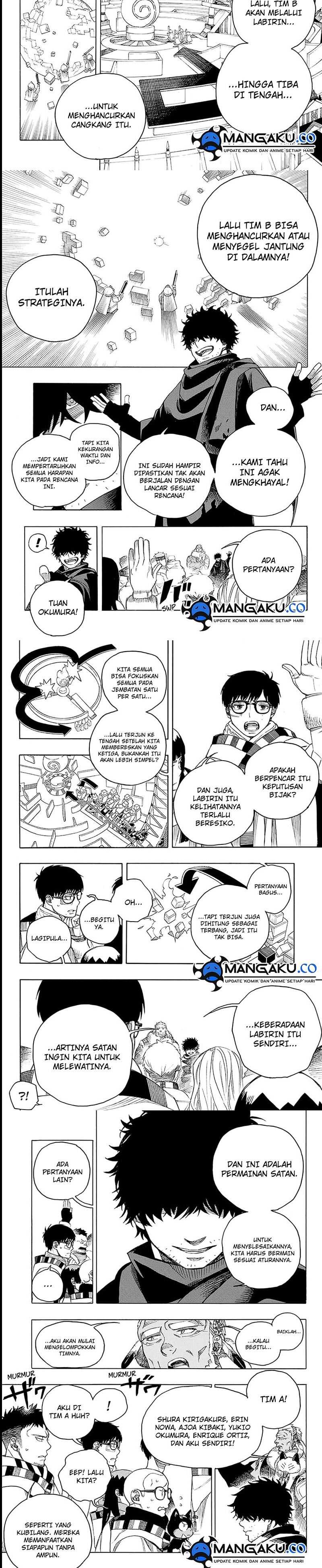 Ao No Exorcist Chapter 145