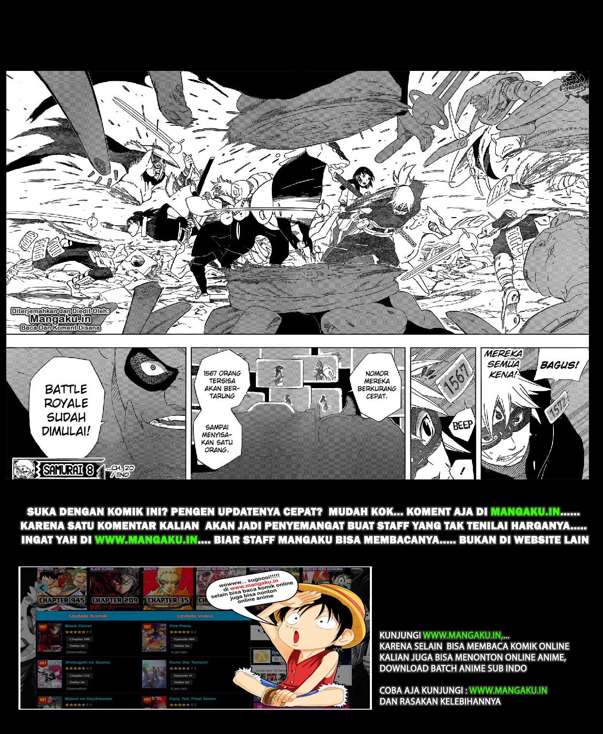 Samurai 8: Tales of Hachimaru Chapter 20
