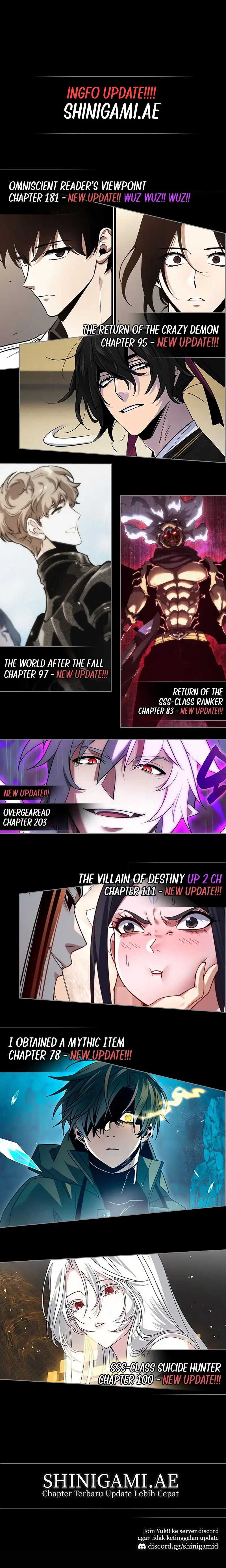 The Villain Of Destiny Chapter 110