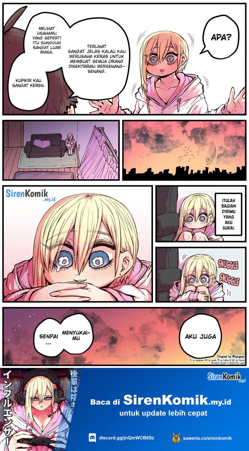 Kouhai wa Inkya Agari no Infuruensaa Chapter 02