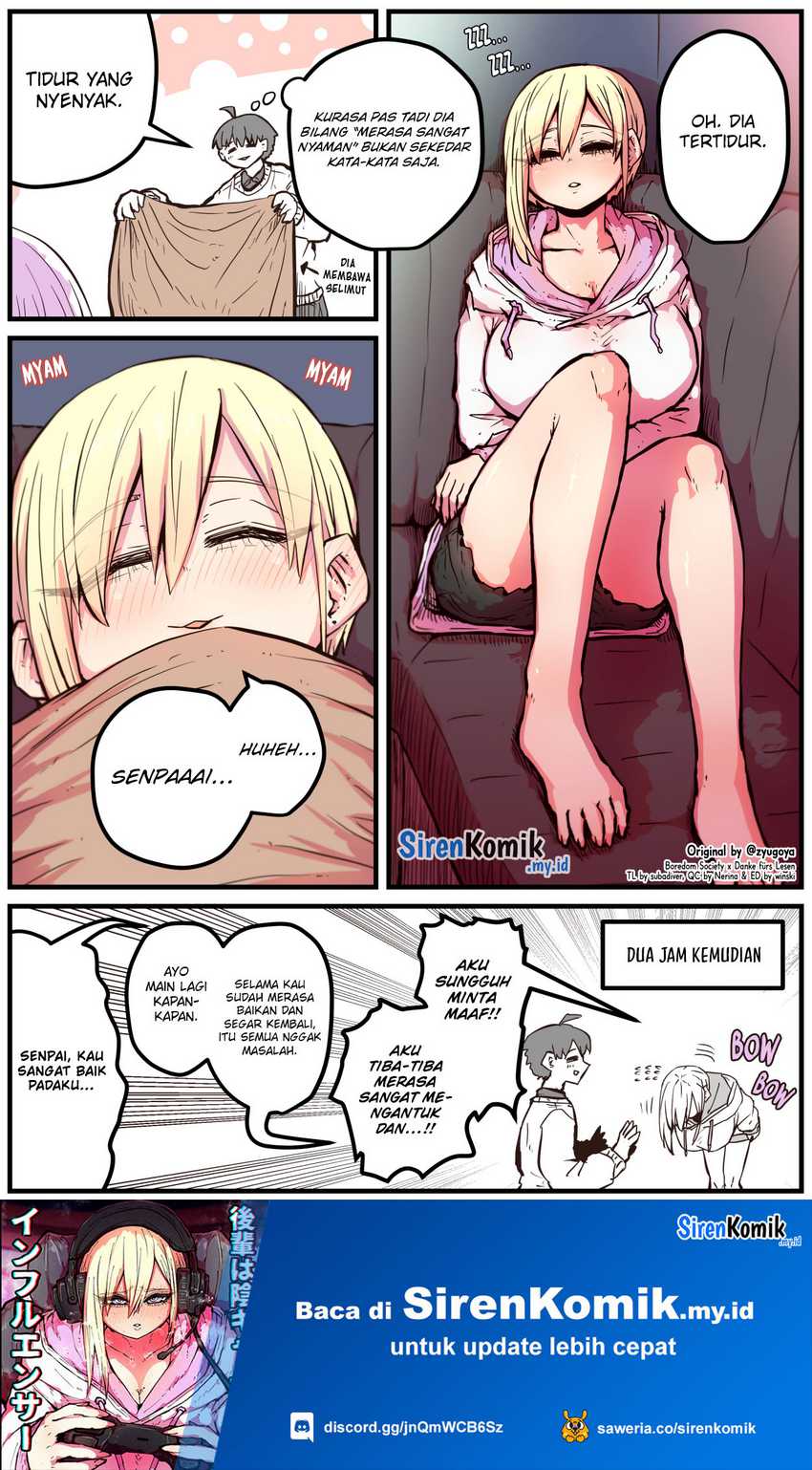 Kouhai wa Inkya Agari no Infuruensaa Chapter 03