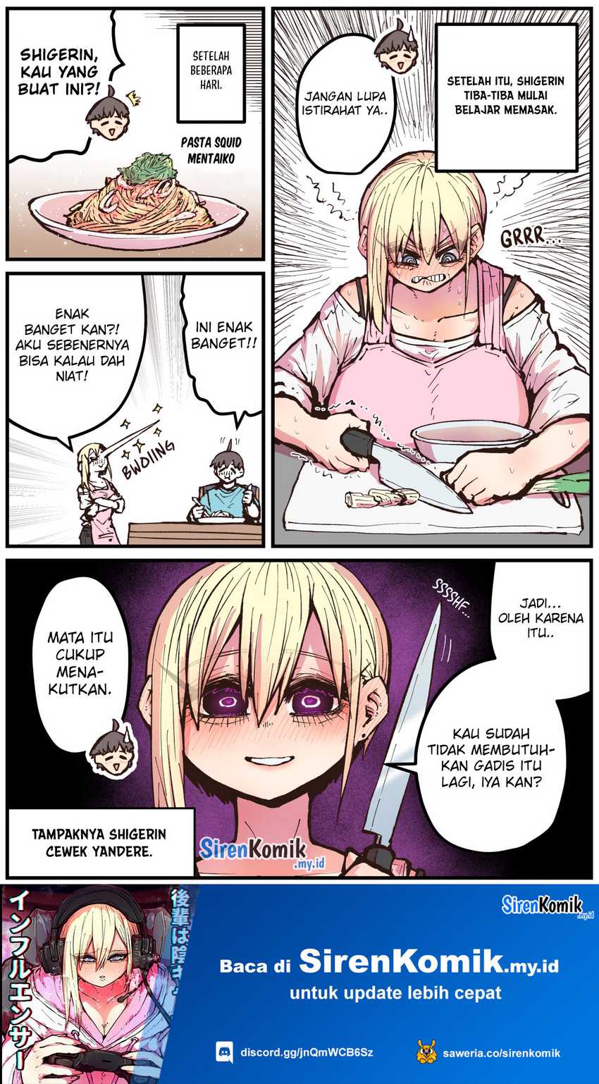 Kouhai wa Inkya Agari no Infuruensaa Chapter 06.5