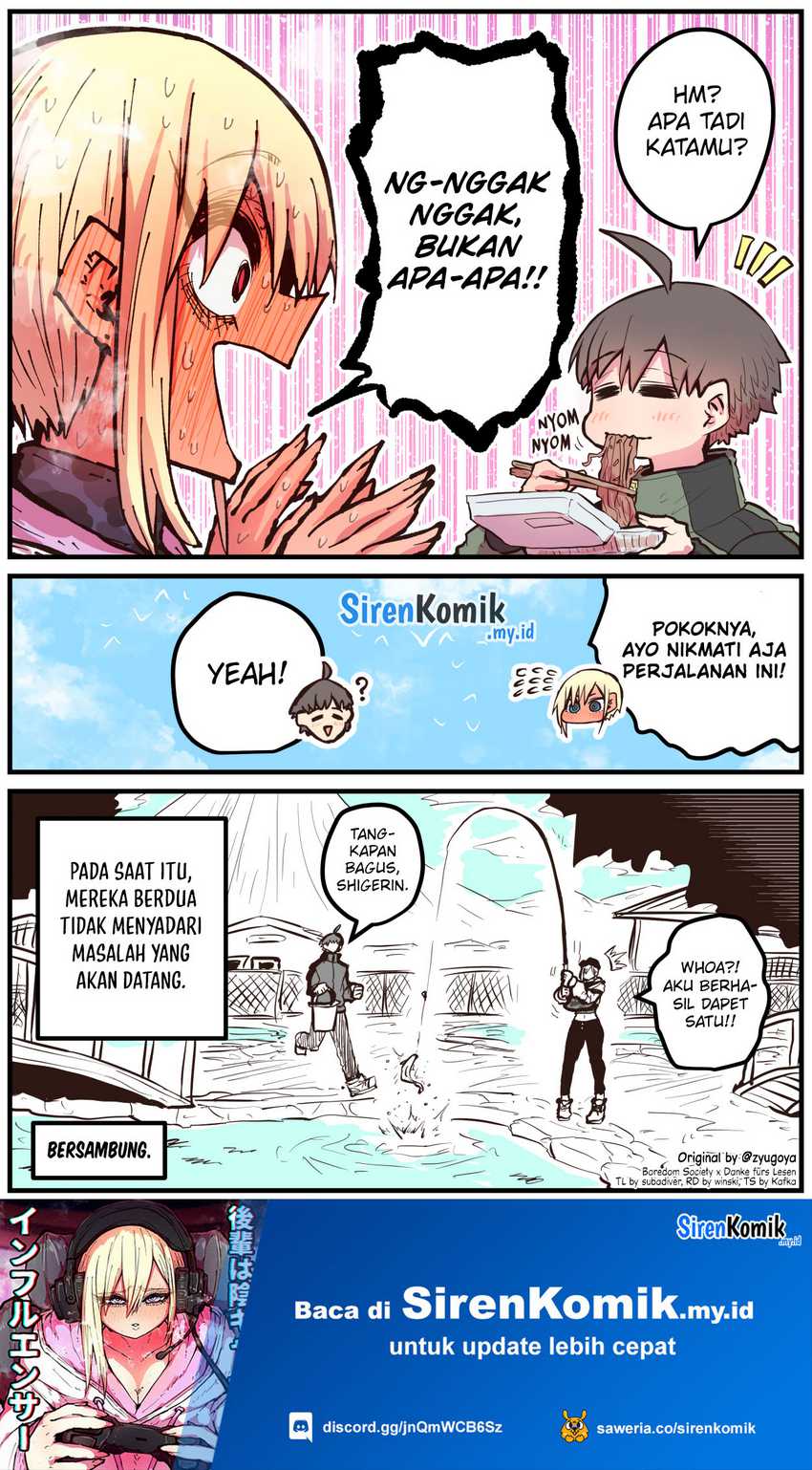 Kouhai wa Inkya Agari no Infuruensaa Chapter 08