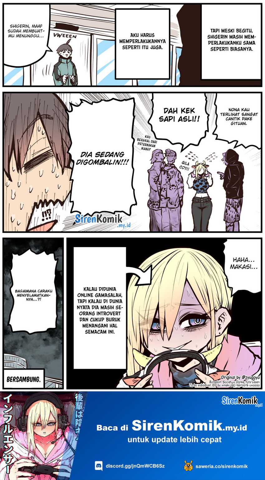 Kouhai wa Inkya Agari no Infuruensaa Chapter 09
