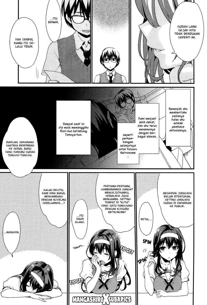 Saenai Heroine no Sodatekata: Koisuru Metronome Chapter 01