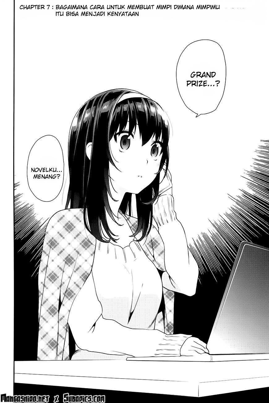 Saenai Heroine no Sodatekata: Koisuru Metronome Chapter 07