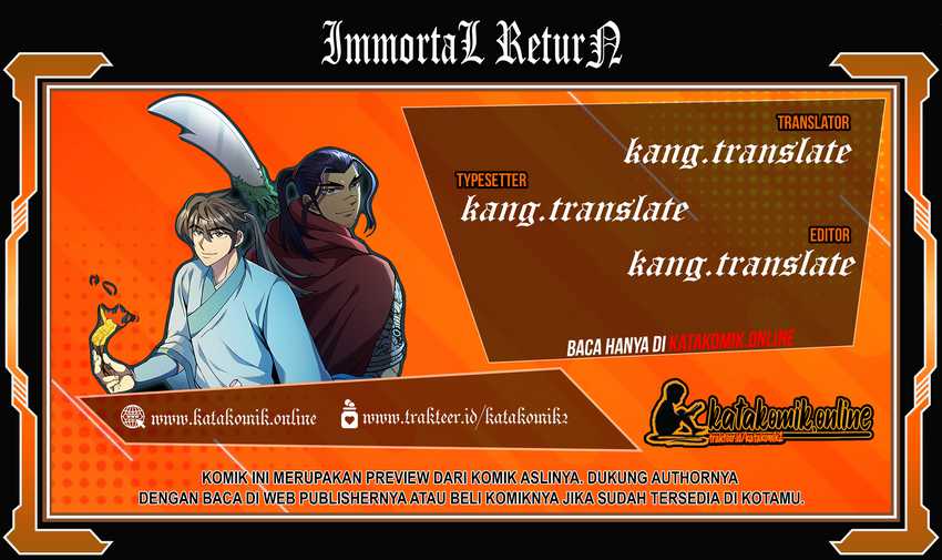 Immortal Return Chapter 01