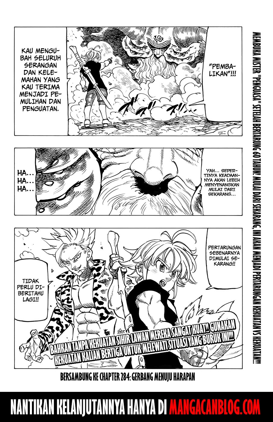 Nanatsu No Taizai Chapter 283