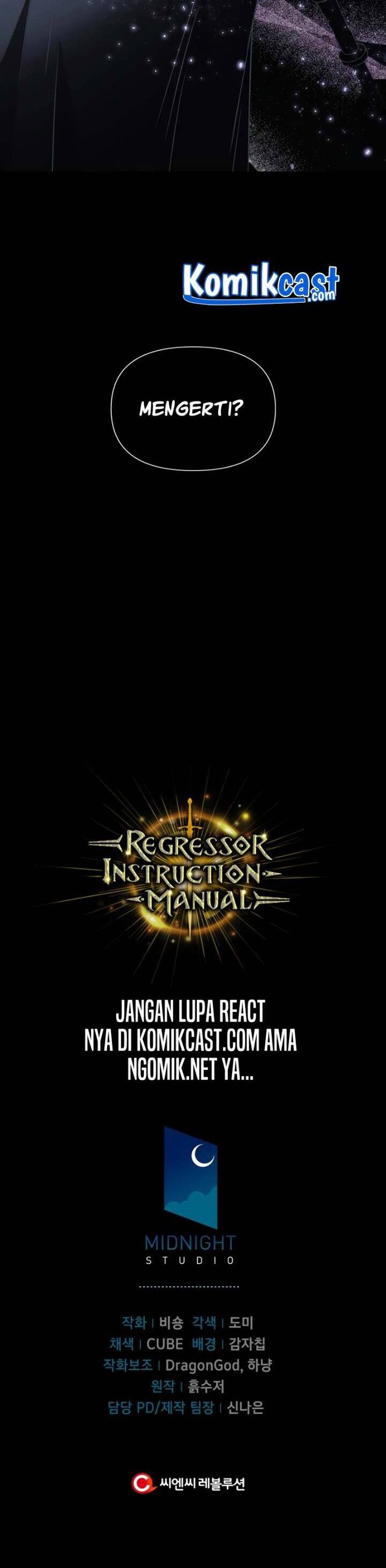 Regressor Instruction Manual Chapter 24