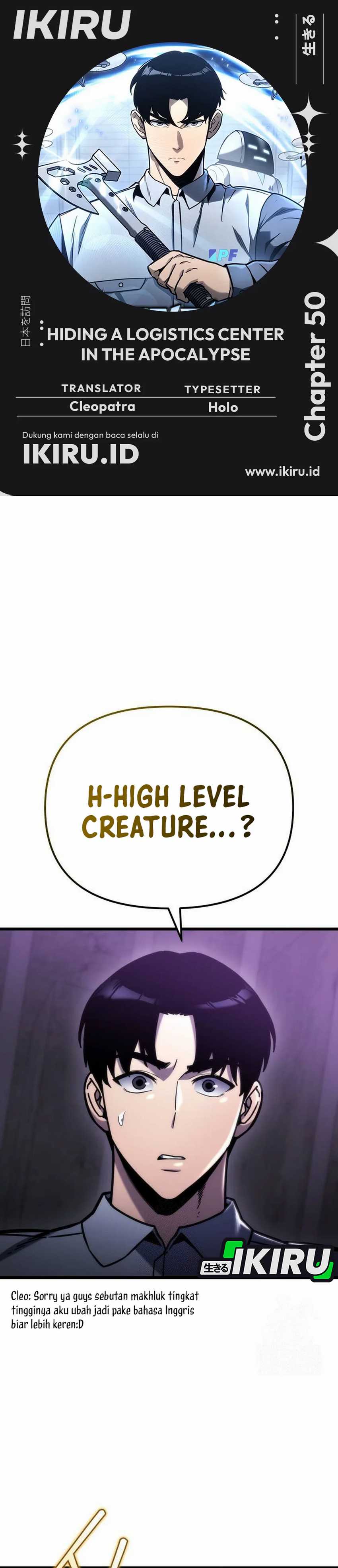 Hiding a Logistics Center in the Apocalypse Chapter 50