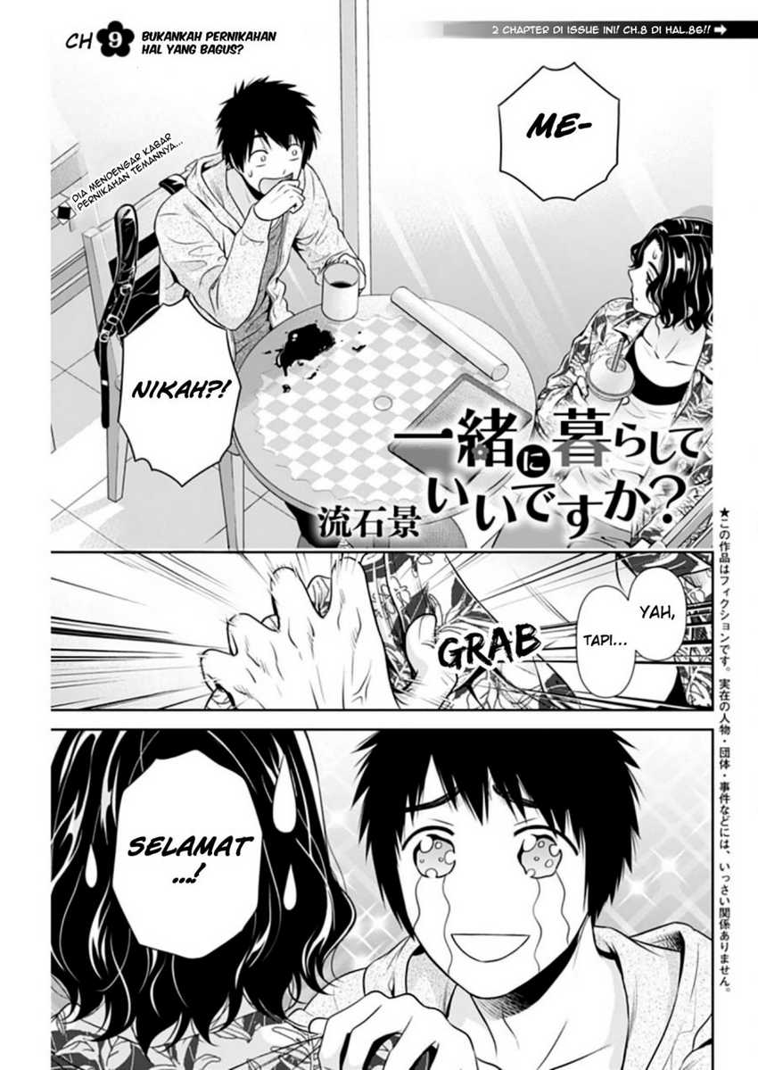 Issho ni Kurashite ii desu ka? Chapter 09 bahasa Indonesia