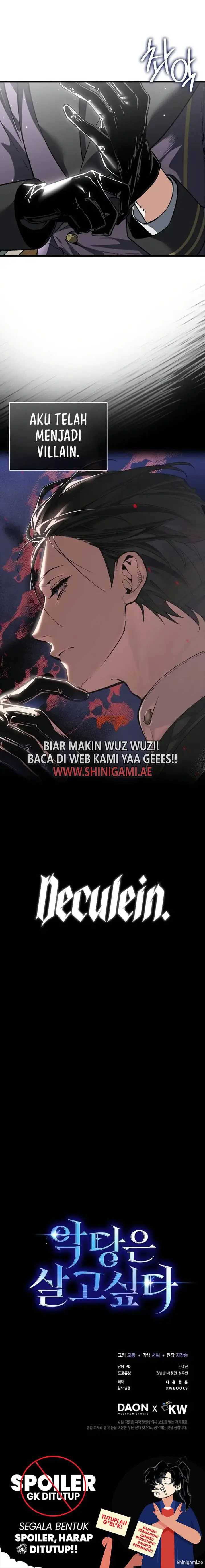 The Villain Wants to Live Chapter 01