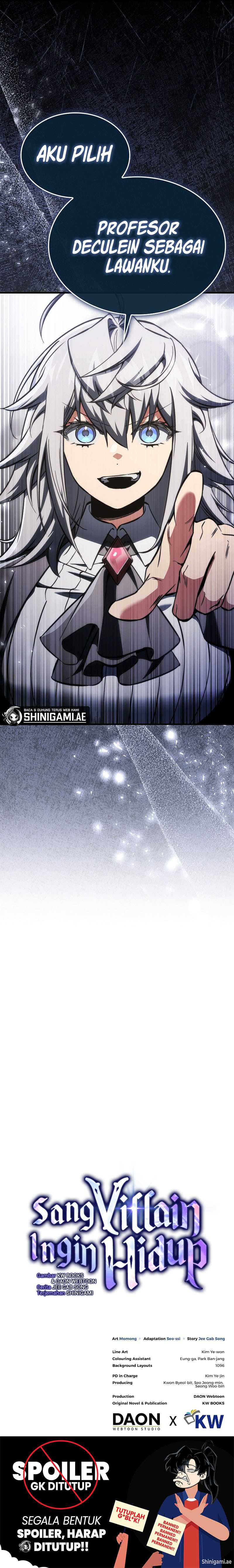 The Villain Wants to Live Chapter 33