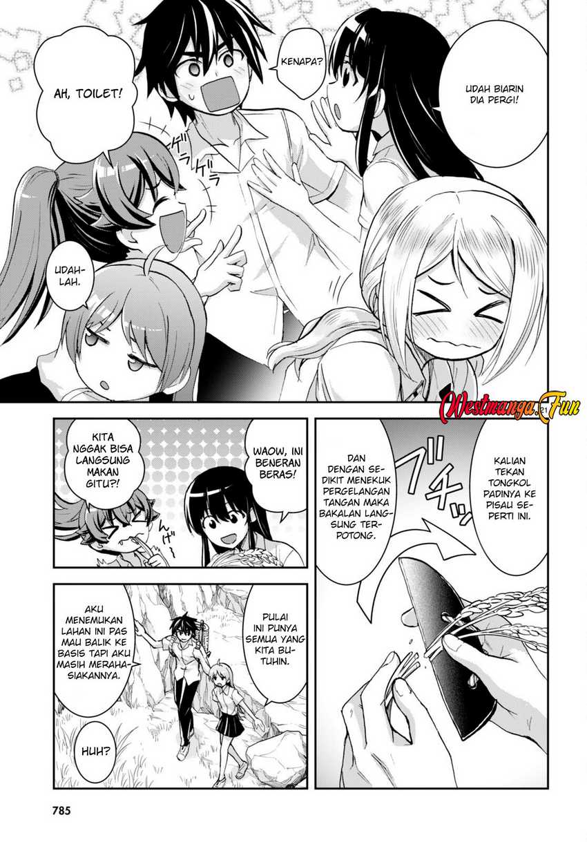 Isekai Yurutto Survival Seikatsu: Gakkou no Minna to Isekai no Mujintou ni Tenishitakedo Ore Dake Rakushou desu chapter 26 halaman 24