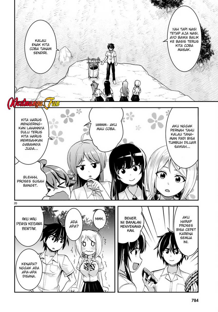 Isekai Yurutto Survival Seikatsu: Gakkou no Minna to Isekai no Mujintou ni Tenishitakedo Ore Dake Rakushou desu chapter 26 halaman 23