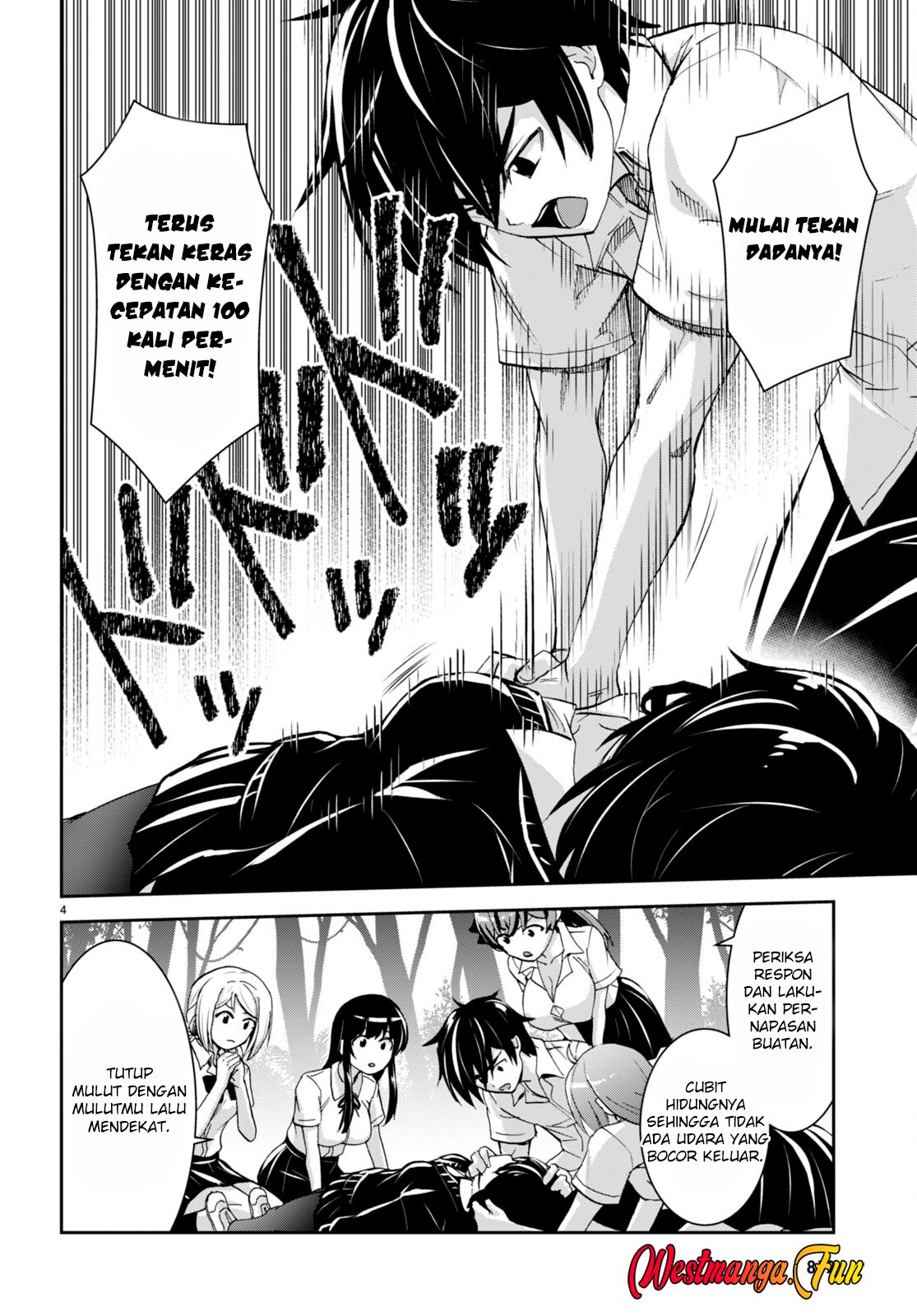 Isekai Yurutto Survival Seikatsu: Gakkou no Minna to Isekai no Mujintou ni Tenishitakedo Ore Dake Rakushou desu chapter 27 halaman 6