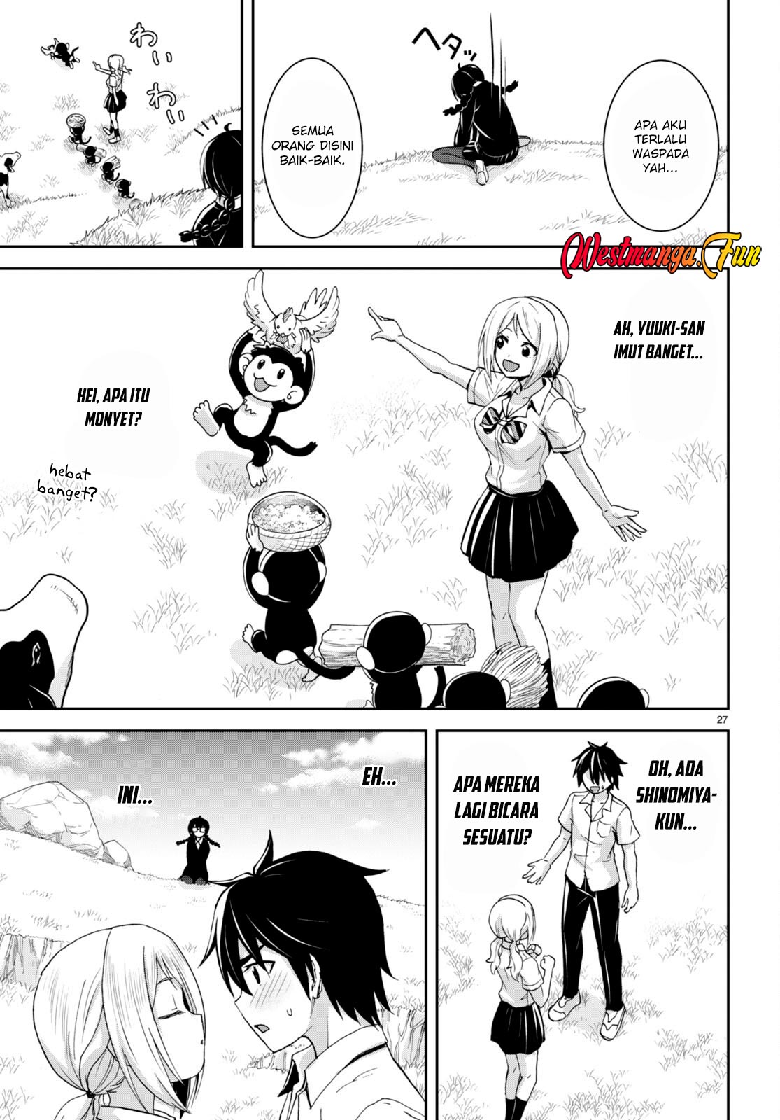 Isekai Yurutto Survival Seikatsu: Gakkou no Minna to Isekai no Mujintou ni Tenishitakedo Ore Dake Rakushou desu chapter 27 halaman 30