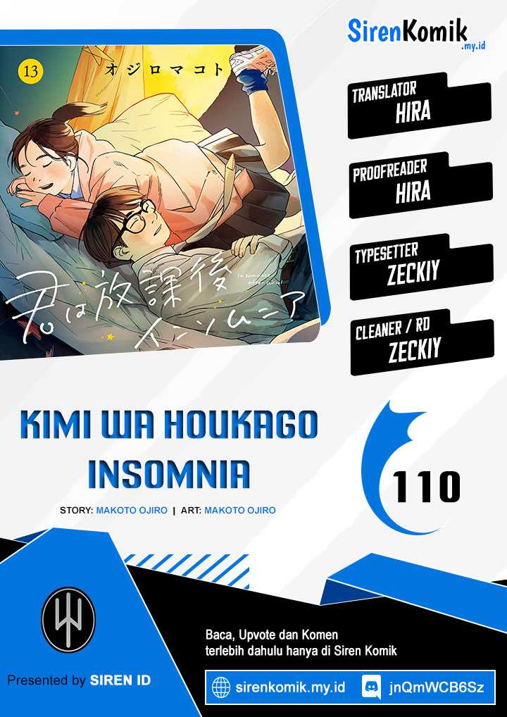 Kimi wa Houkago Insomnia Chapter 110