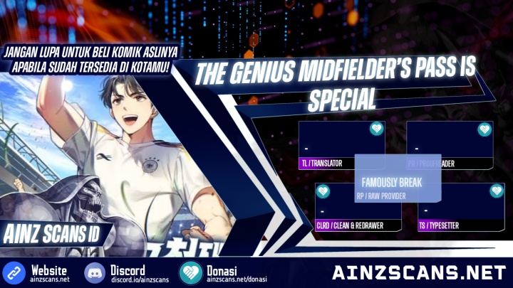 The Genius Midfielder’s Pass Is Special Chapter 01