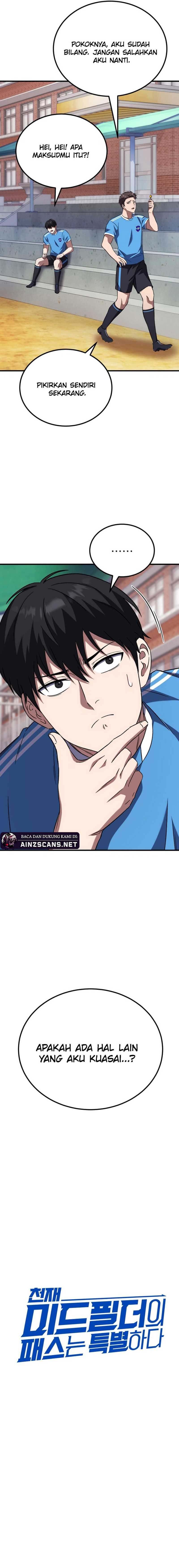 The Genius Midfielder’s Pass Is Special Chapter 05