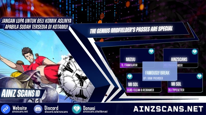 The Genius Midfielder’s Pass Is Special Chapter 14