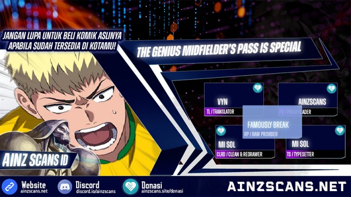 The Genius Midfielder’s Pass Is Special Chapter 15