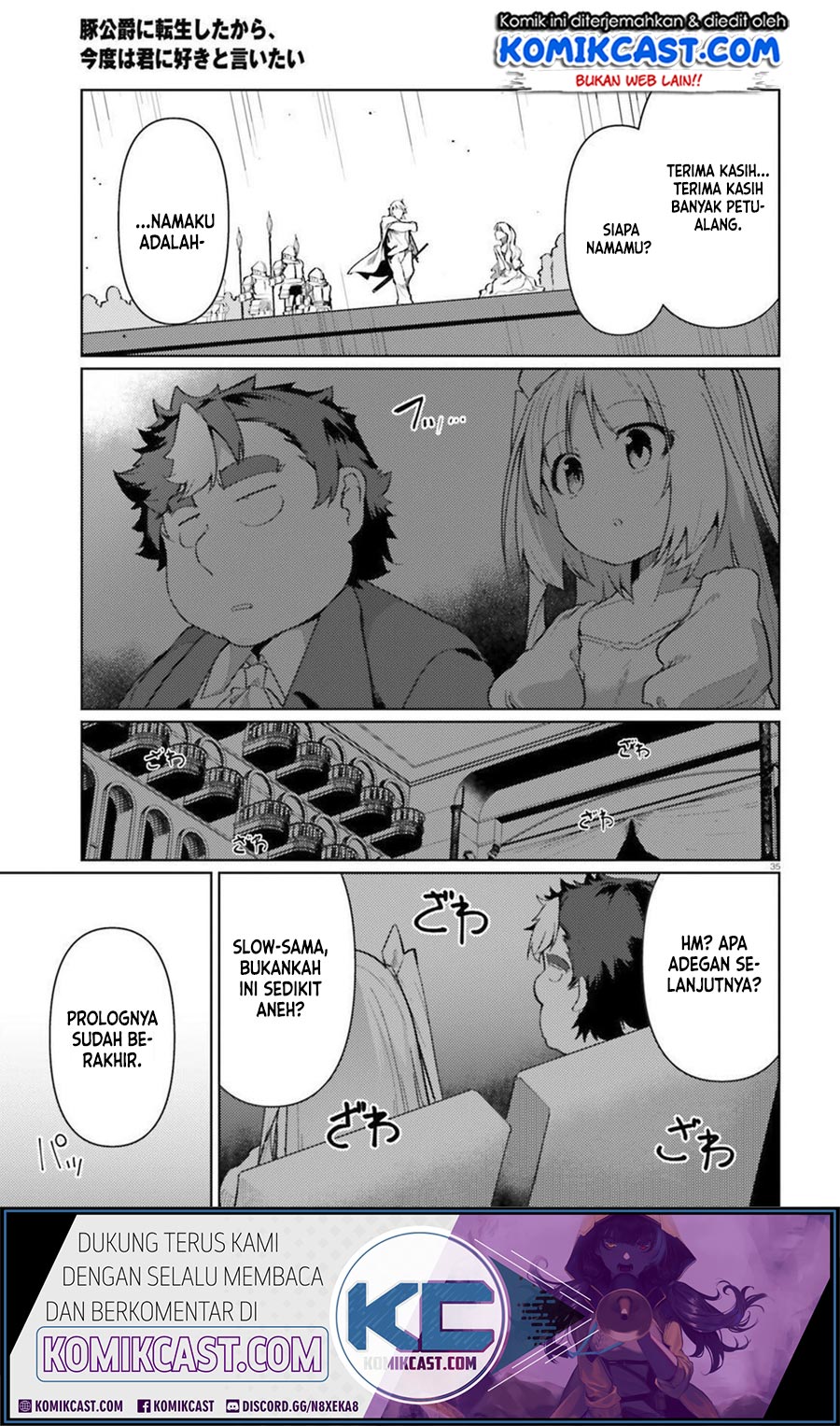 Buta Koushaku ni Tensei shita kara Kondo wa Kimi ni Suki to Iitai Chapter 20