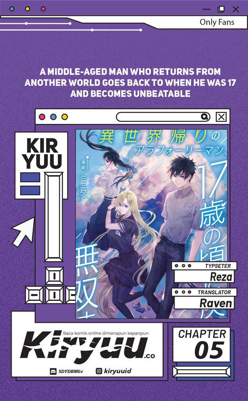 A Middle-Aged Man Who Returns From Another World Goes Back to When He Was 17 and Becomes Unbeatable Chapter 05