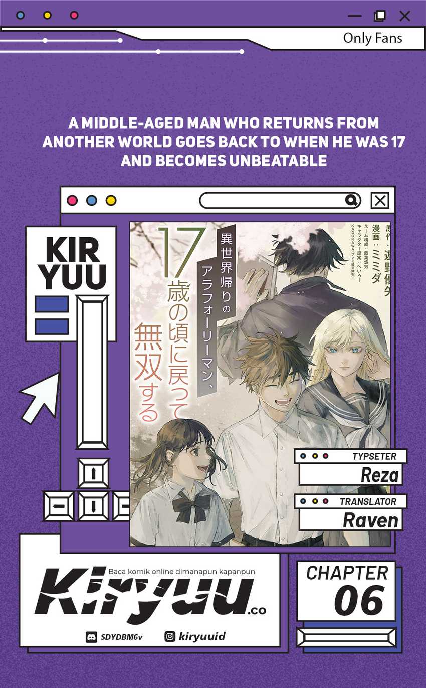A Middle-Aged Man Who Returns From Another World Goes Back to When He Was 17 and Becomes Unbeatable Chapter 06