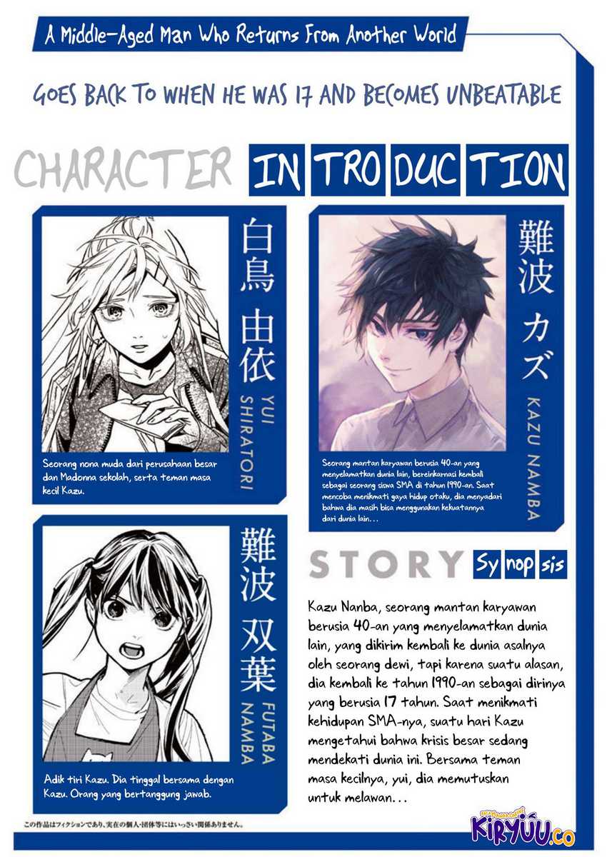 A Middle-Aged Man Who Returns From Another World Goes Back to When He Was 17 and Becomes Unbeatable Chapter 24