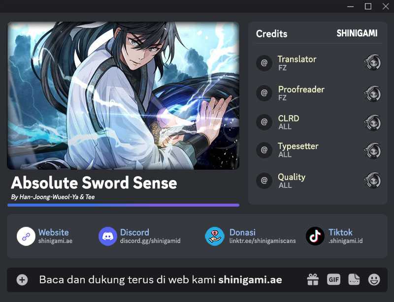 Absolute Sword Sense Chapter 100