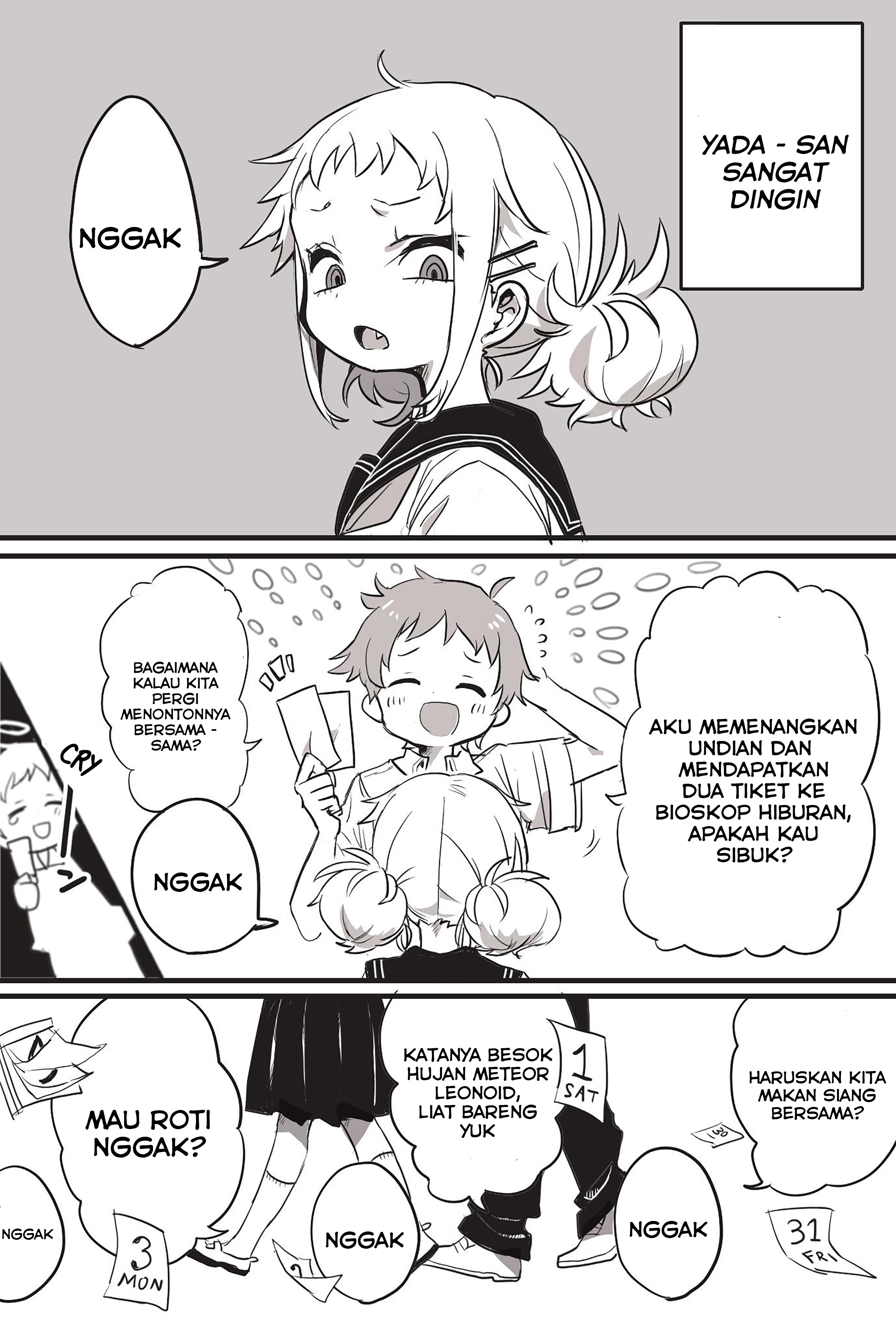 Yada-san Is Cold Chapter 01