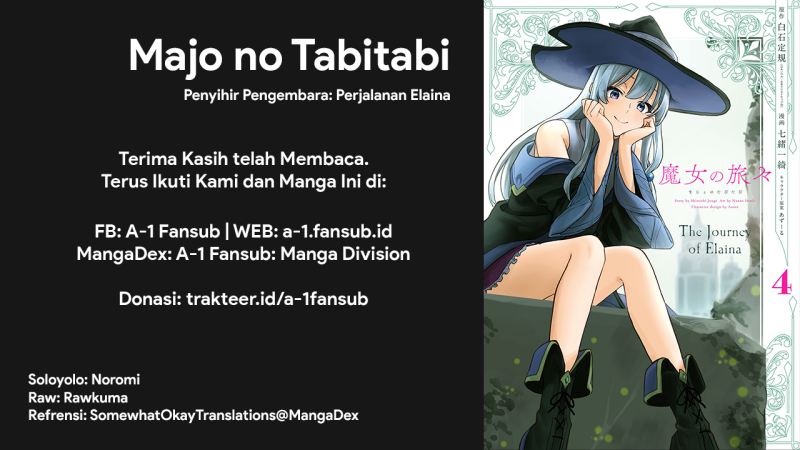 Majo no Tabitabi Chapter 15.1