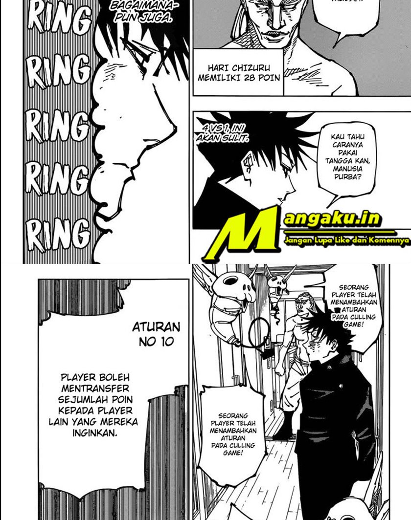 Jujutsu Kaisen Chapter 168