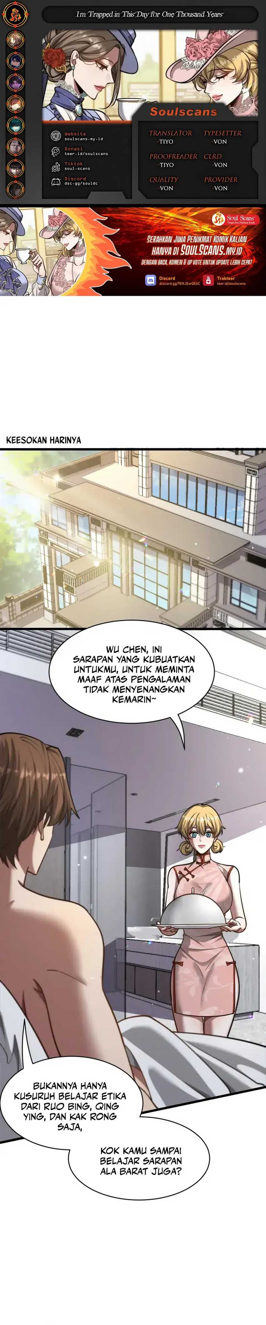 I’m Trapped in This Day for One Thousand Years Chapter 187