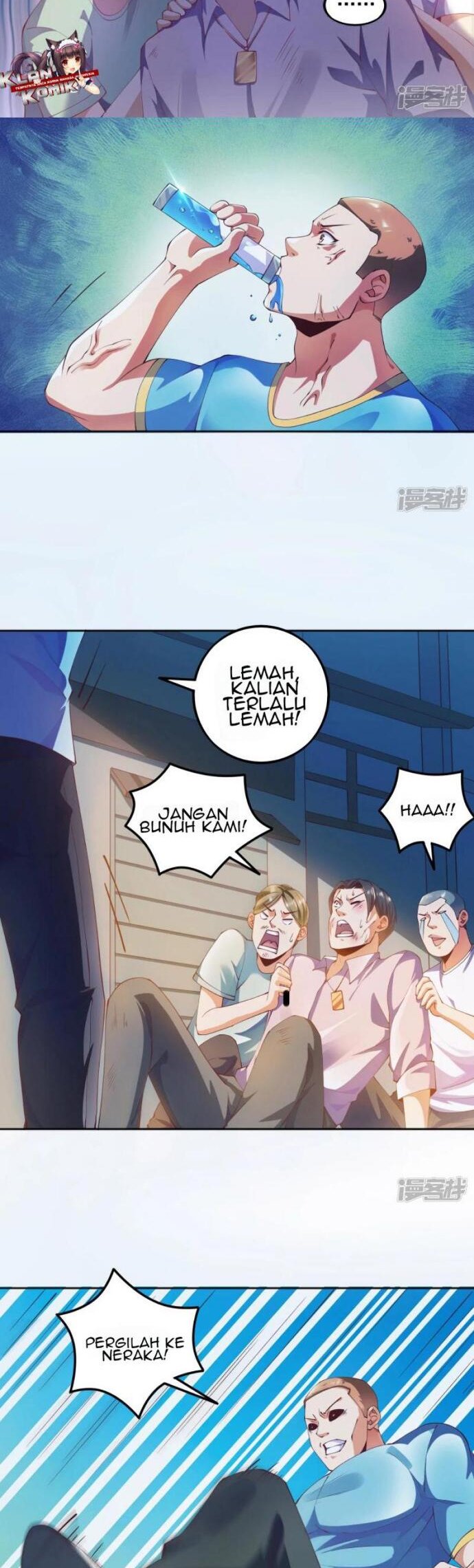 Become A God Chapter 14 Bahasa indonesia