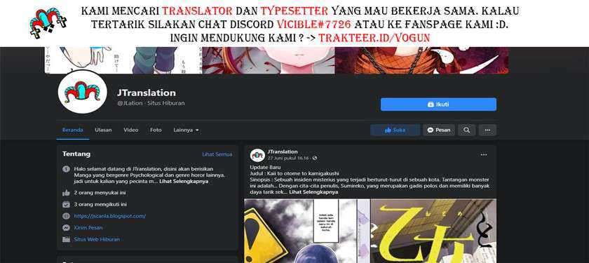 Kaii to Otome to Kamikakushi chapter 20 halaman 18