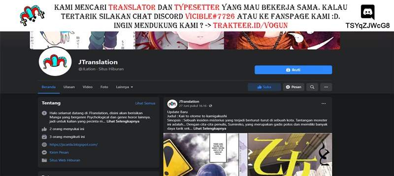 Kaii to Otome to Kamikakushi chapter 29 halaman 15