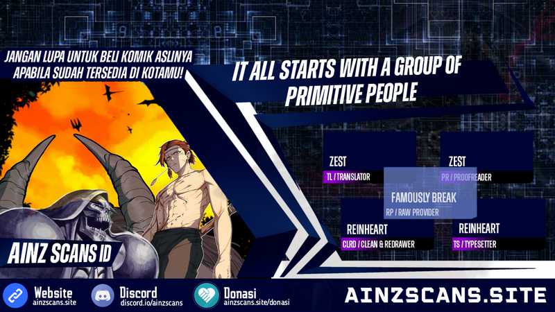 It All Starts With A Group Of Primitive People Chapter 12