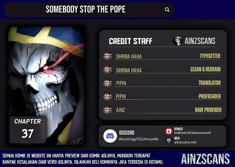 Somebody Stop the Pope Chapter 37