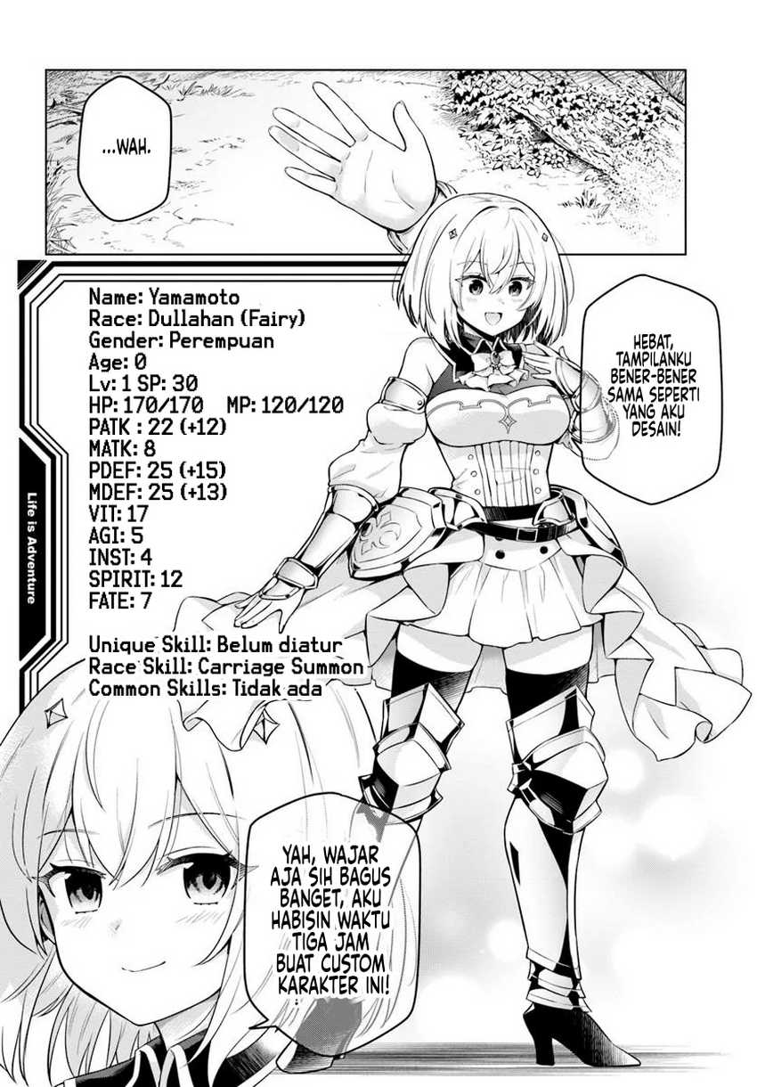Desugemu ni Makikomareta Yamamoto-san, Kimama ni Gemu Baransu wo Hokai Saseru Chapter 01