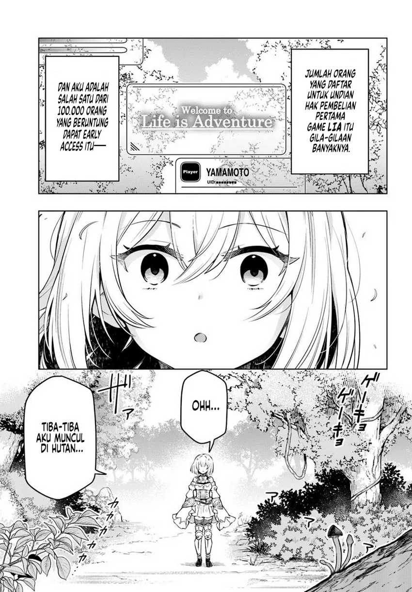 Desugemu ni Makikomareta Yamamoto-san, Kimama ni Gemu Baransu wo Hokai Saseru Chapter 01